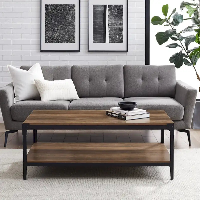 46-inch Angle Iron Coffee Table