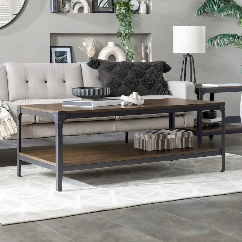 46-inch Angle Iron Coffee Table