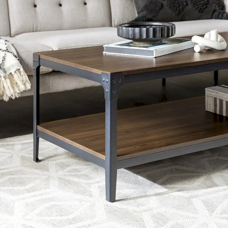 46-inch Angle Iron Coffee Table