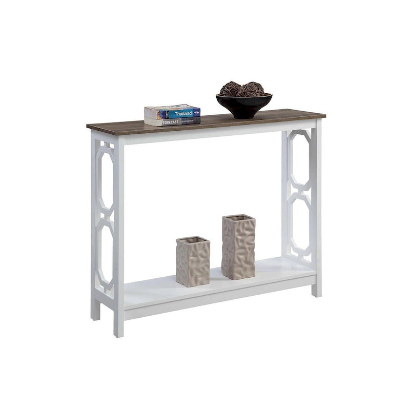 Console Table with Shelf