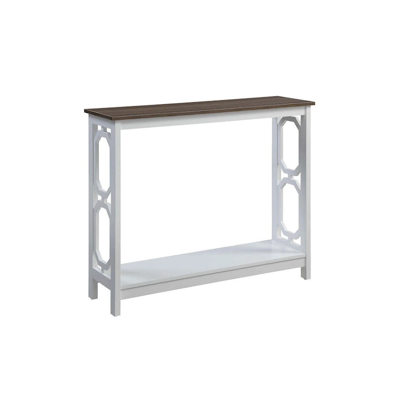 Console Table with Shelf
