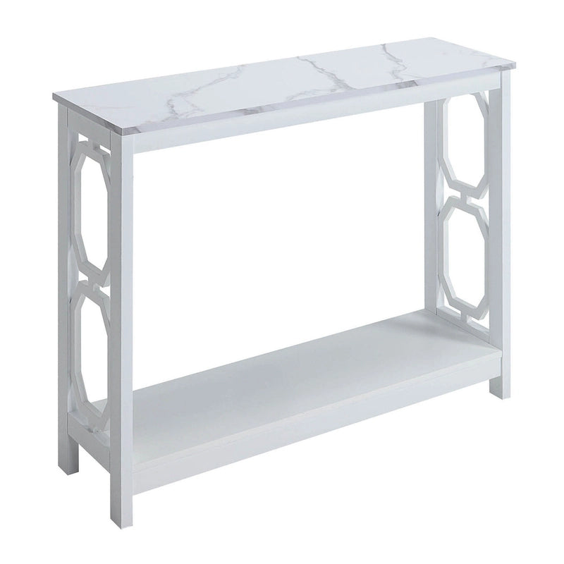 Console Table with Shelf