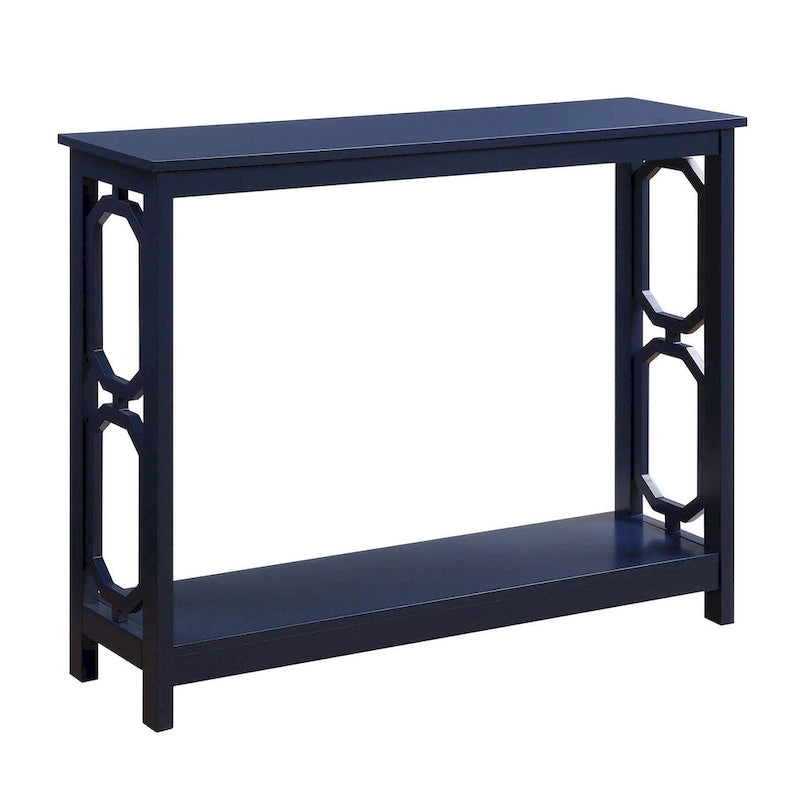 Console Table with Shelf