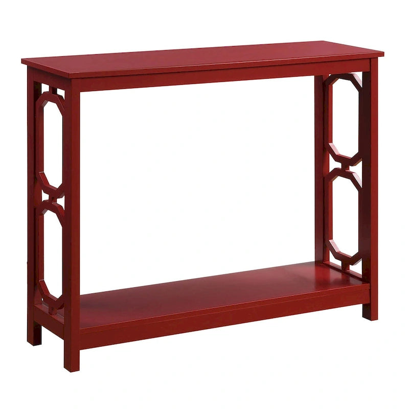 Console Table with Shelf