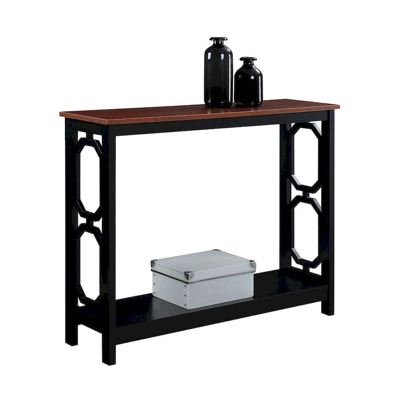 Console Table with Shelf