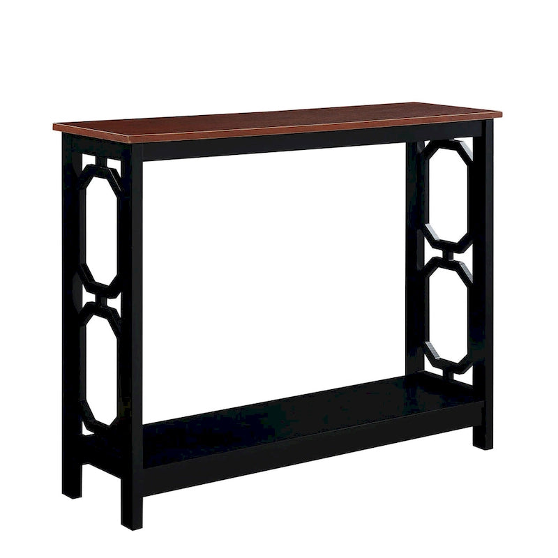 Console Table with Shelf