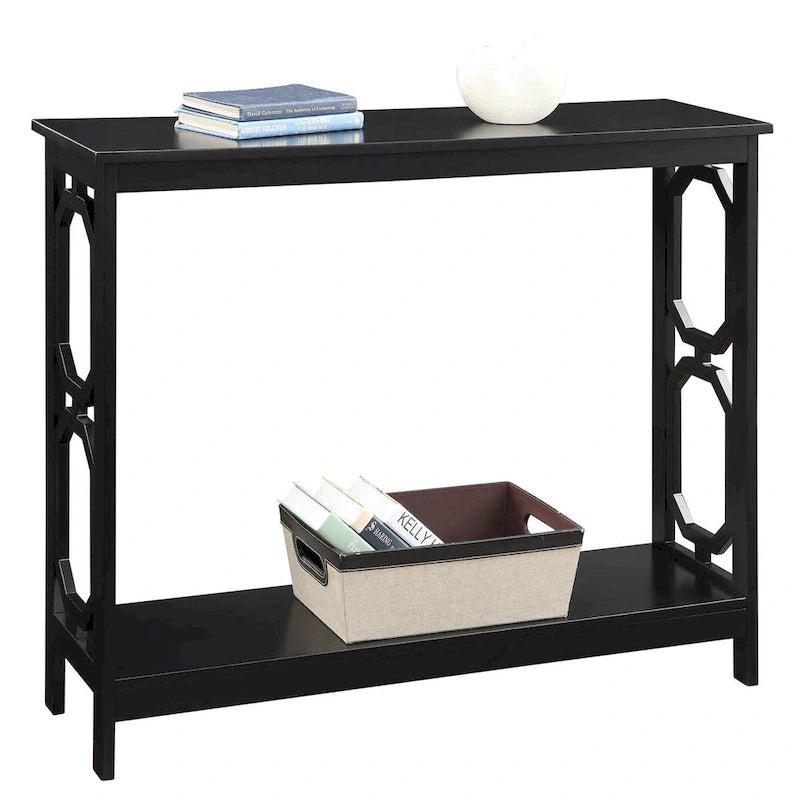 Console Table with Shelf