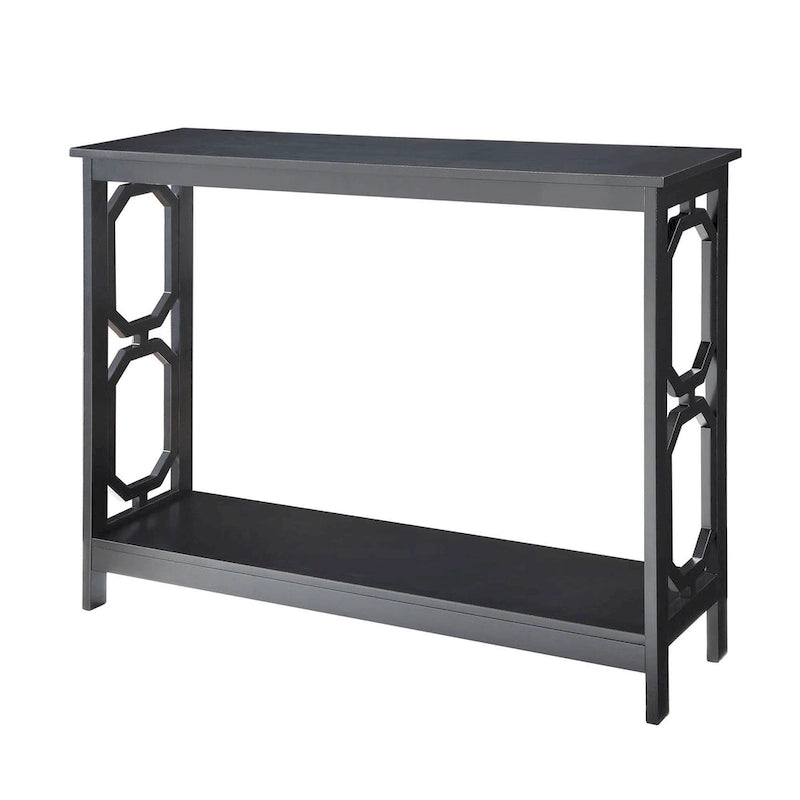Console Table with Shelf
