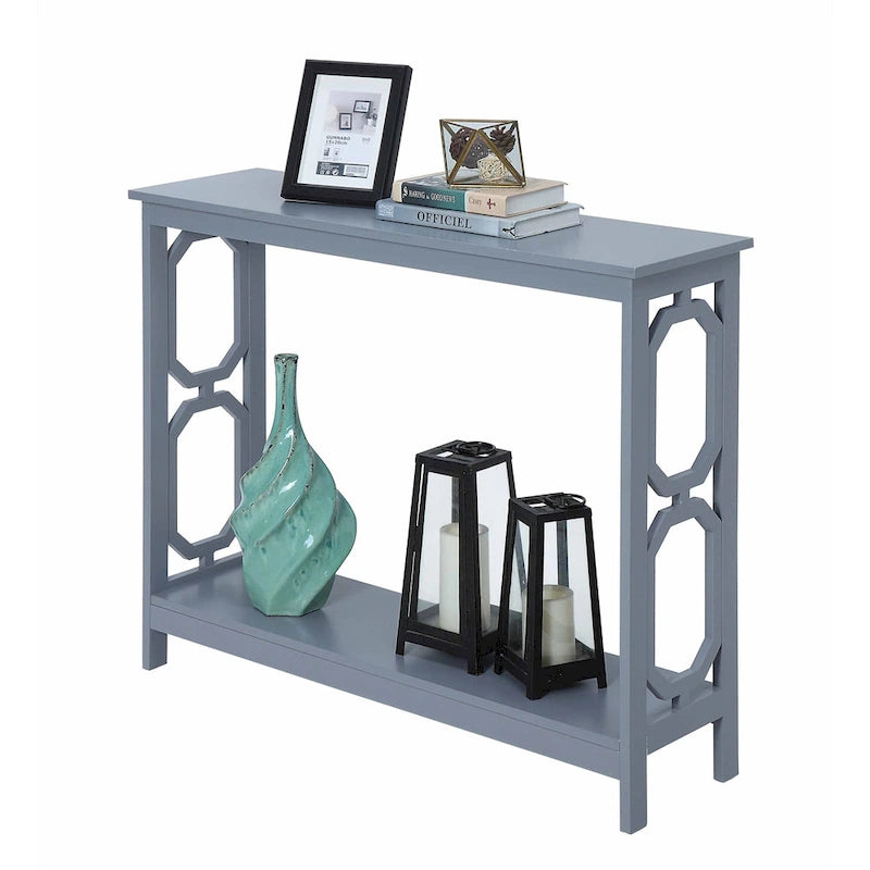 Console Table with Shelf