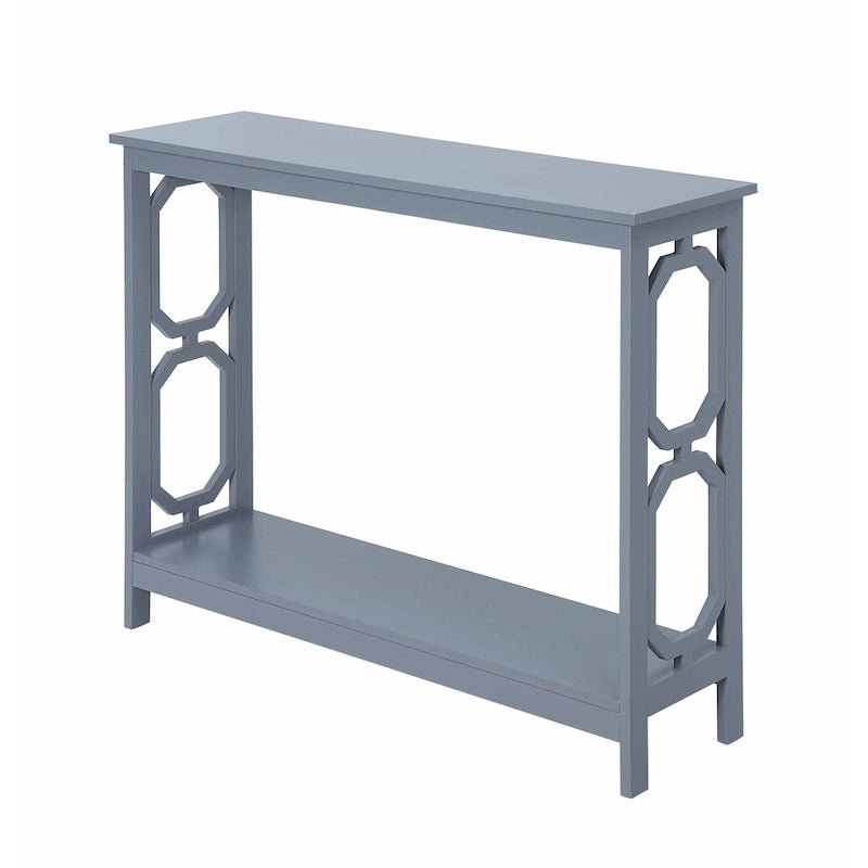 Console Table with Shelf