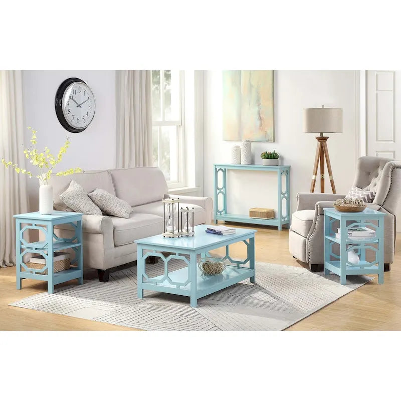 Console Table with Shelf