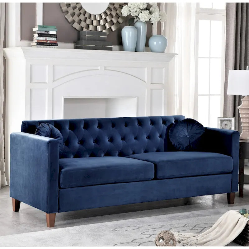 Velvet Classic Sofa