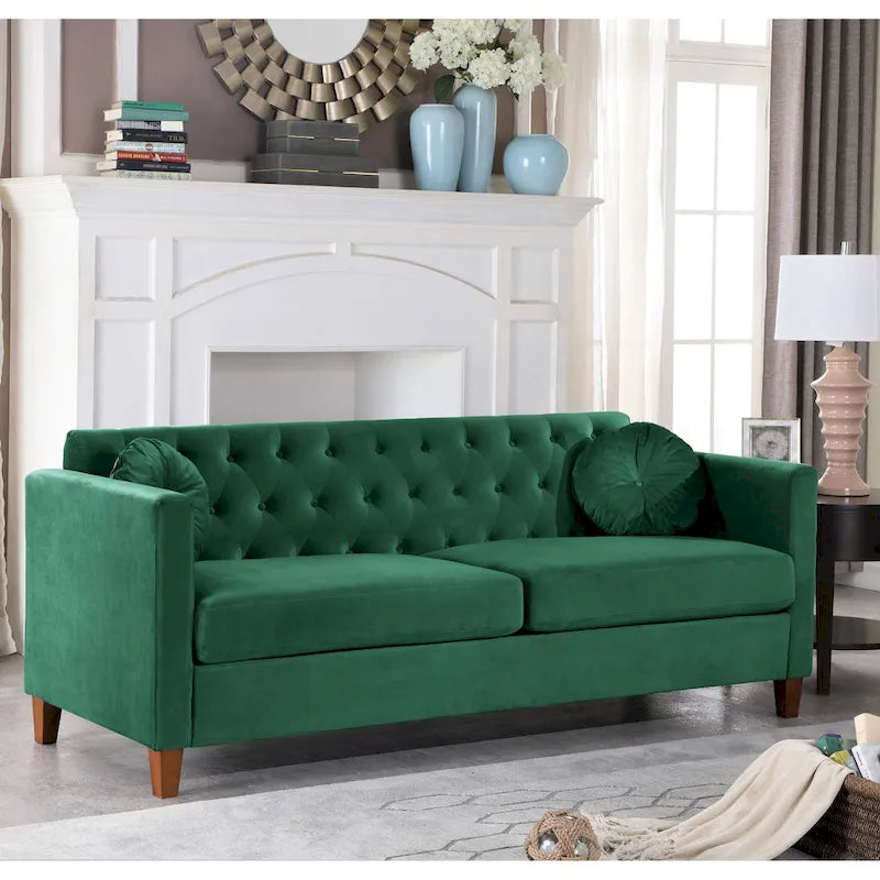 Velvet Classic Sofa
