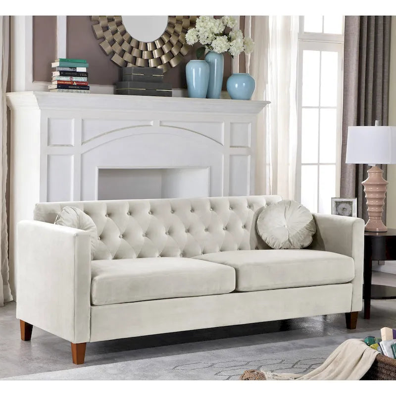 Velvet Classic Sofa