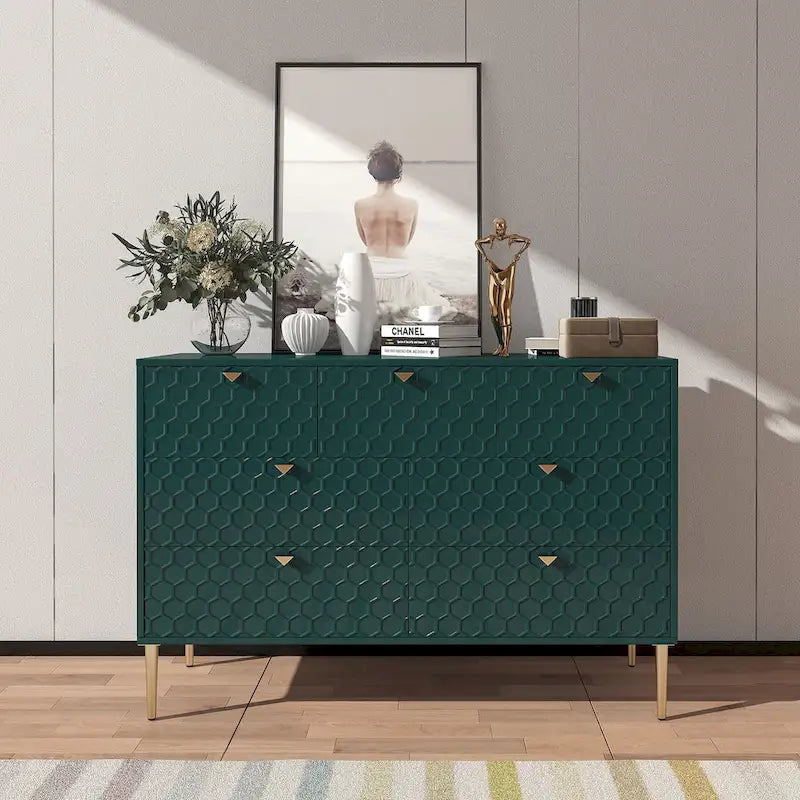 Komoda Morden Wood Furniture se 7 zásuvkami