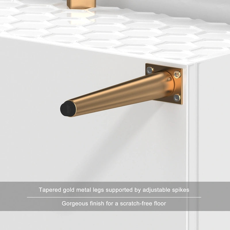Komoda Morden Wood Furniture se 7 zásuvkami
