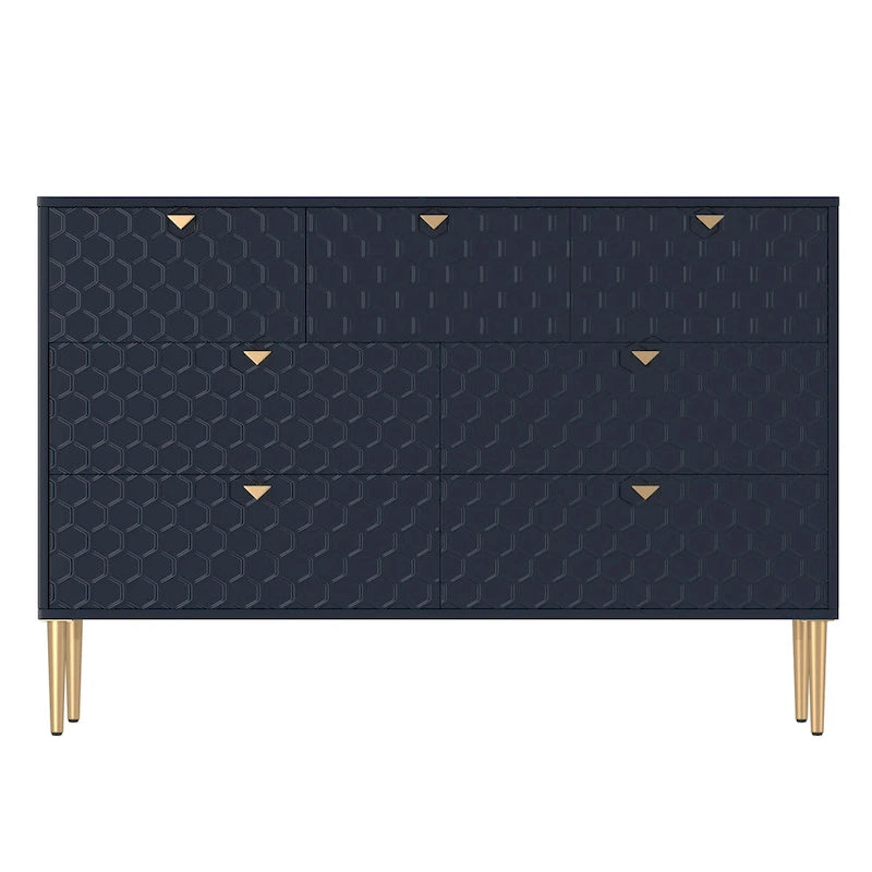 Komoda Morden Wood Furniture se 7 zásuvkami