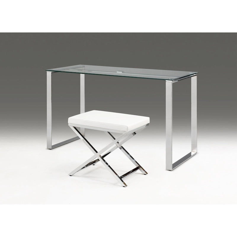 Glass desk with Medal Base