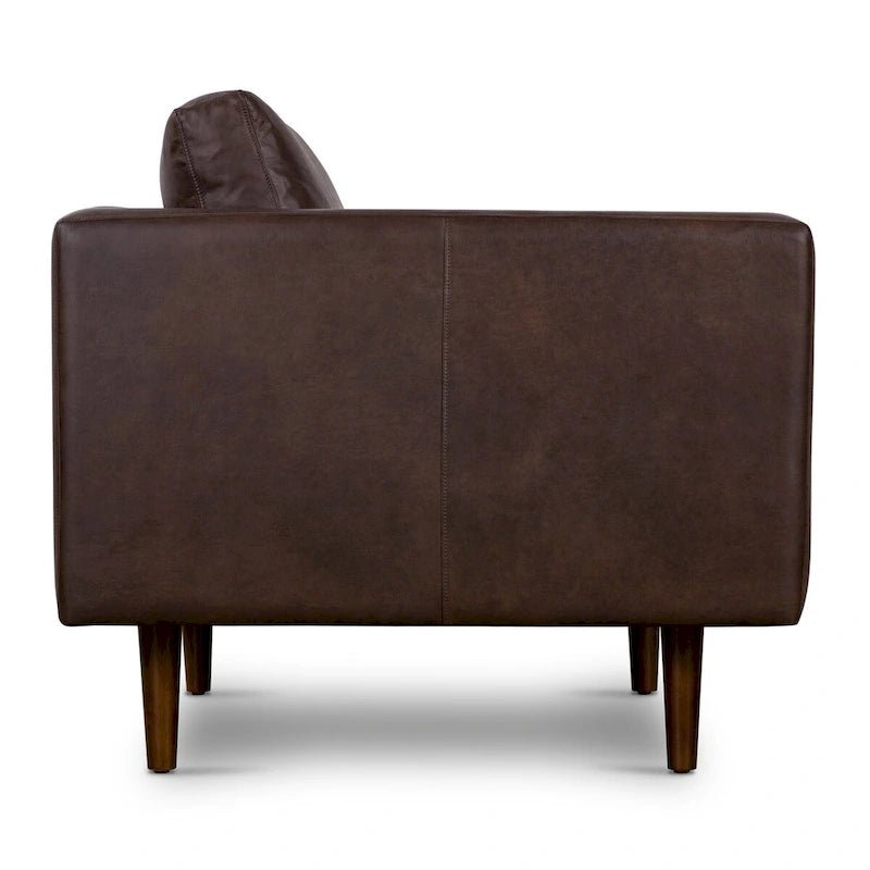 Lounge Chair - Genuine Italian Leather
