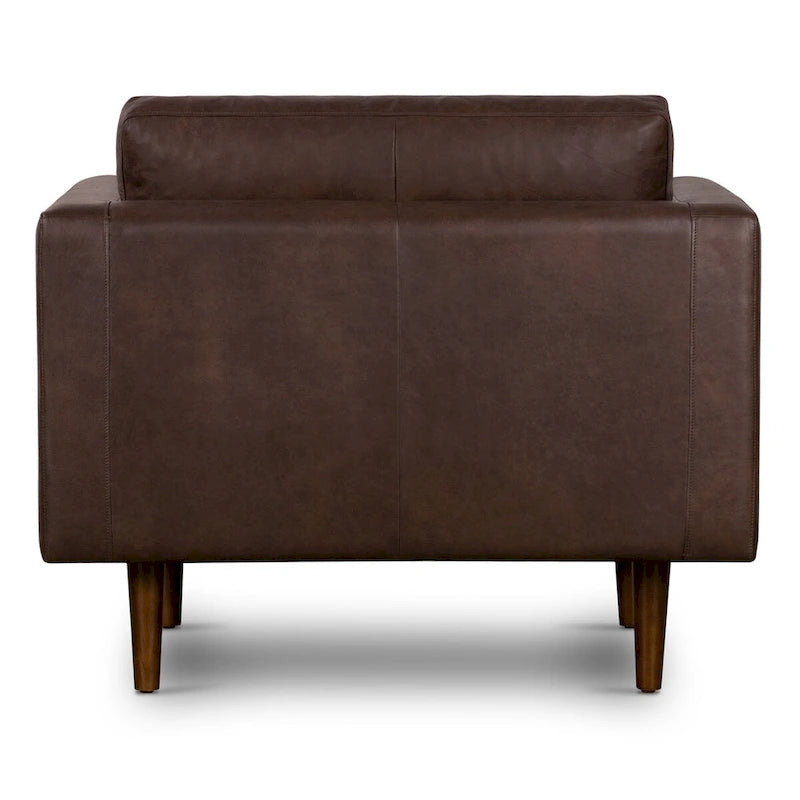 Lounge Chair - Genuine Italian Leather