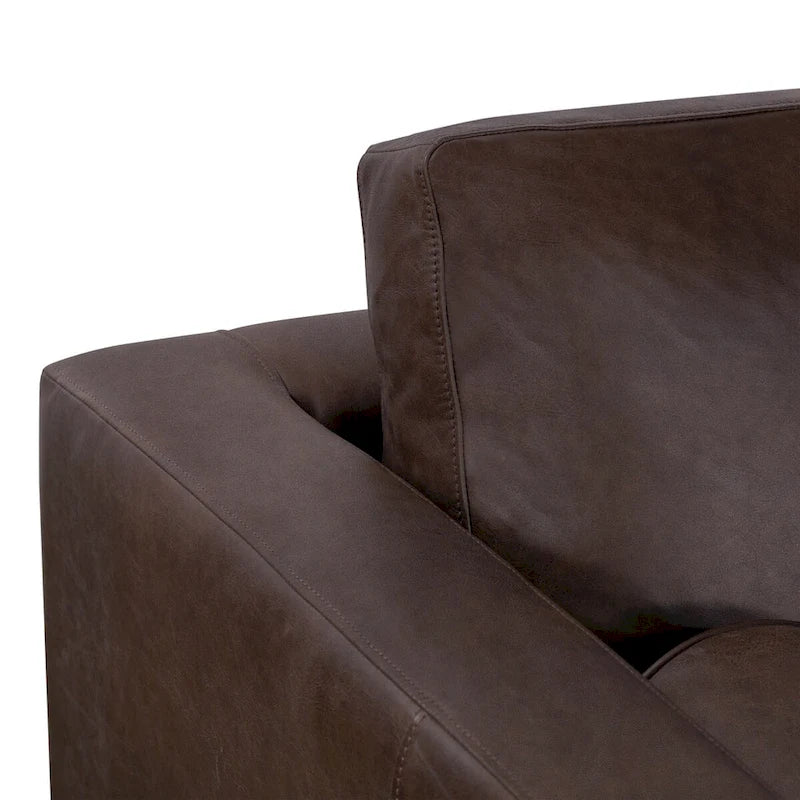 Lounge Chair - Genuine Italian Leather