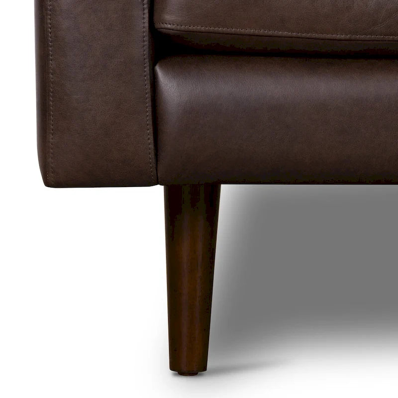 Lounge Chair - Genuine Italian Leather