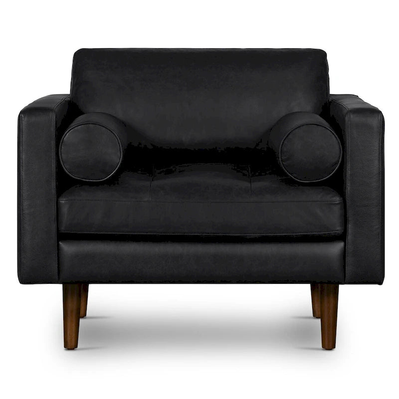 Lounge Chair - Genuine Italian Leather