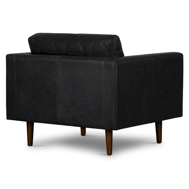 Lounge Chair - Genuine Italian Leather
