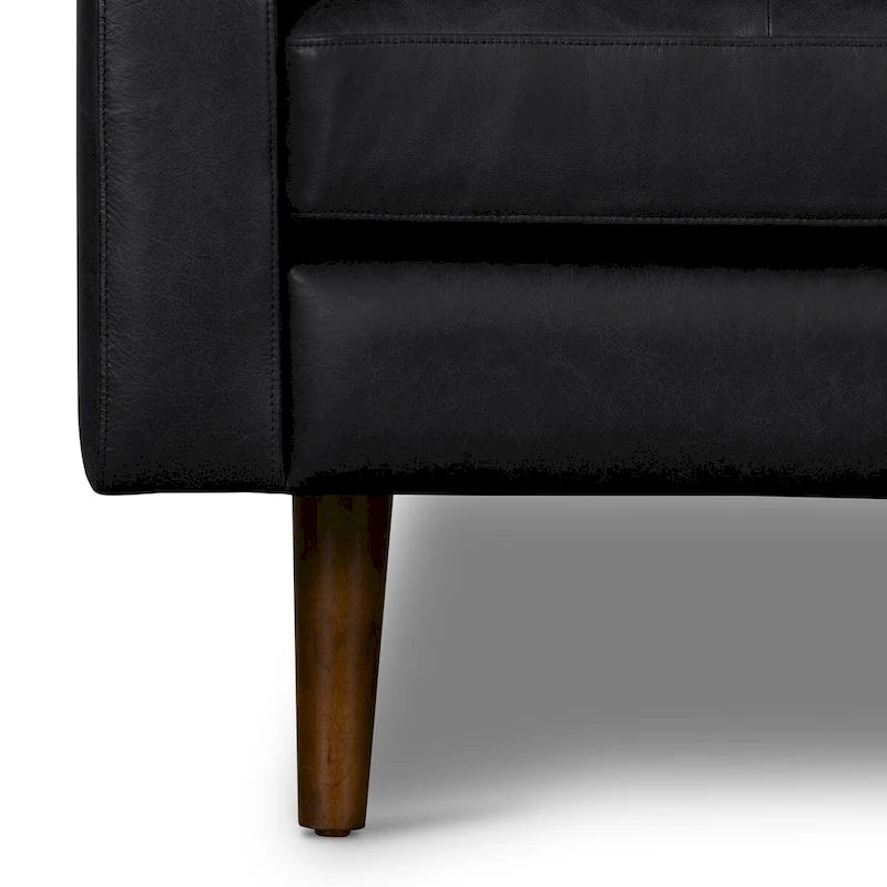 Lounge Chair - Genuine Italian Leather