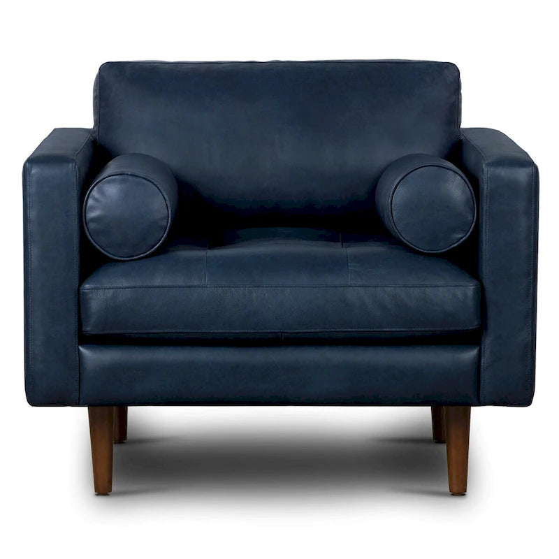 Lounge Chair - Genuine Italian Leather