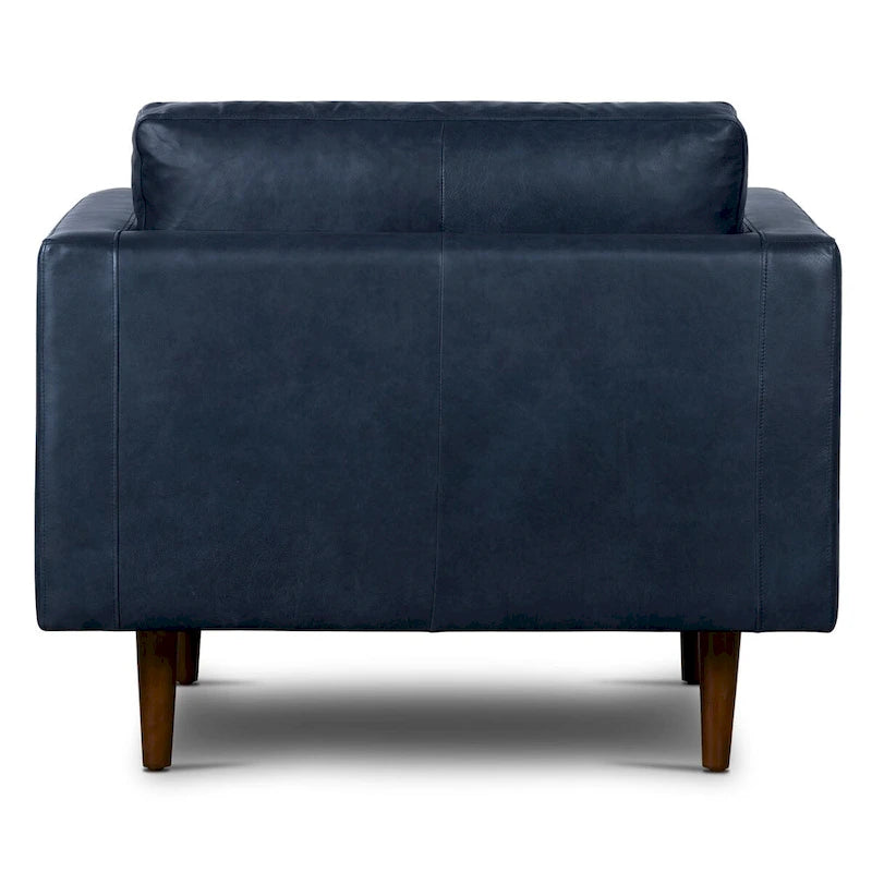 Lounge Chair - Genuine Italian Leather