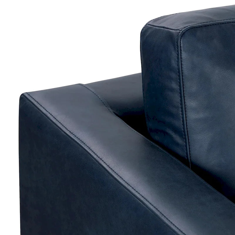 Lounge Chair - Genuine Italian Leather