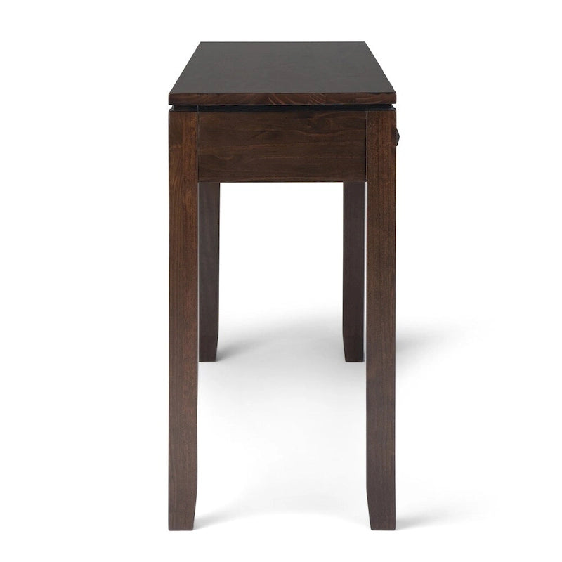 SOLID WOOD 60 inch Wide Contemporary Wide Console Sofa Table - 60 x 15 x 29.5