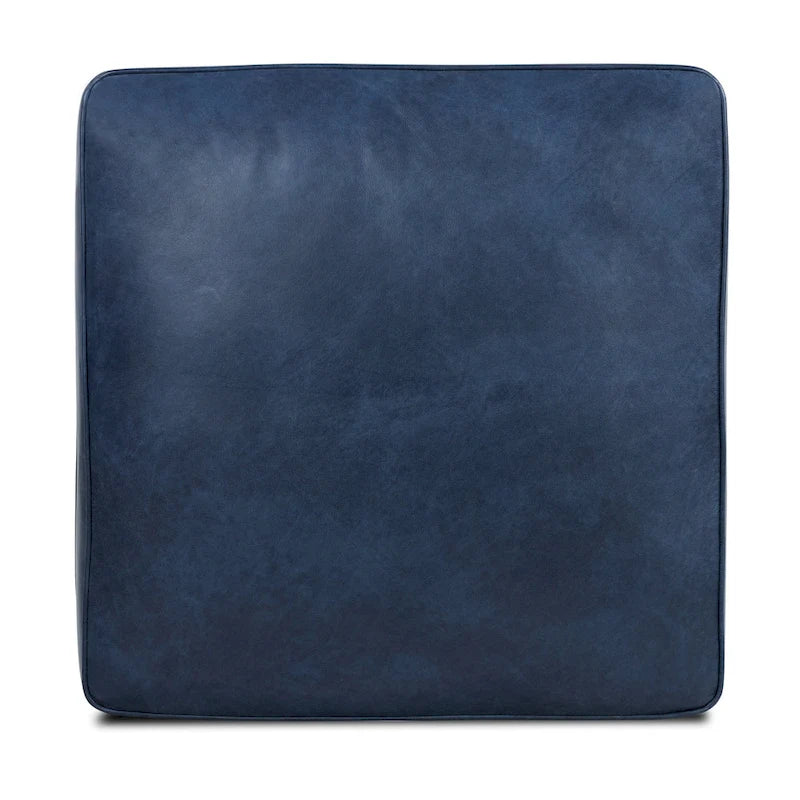 Ottoman - Full Grain Genuine Italian Leather