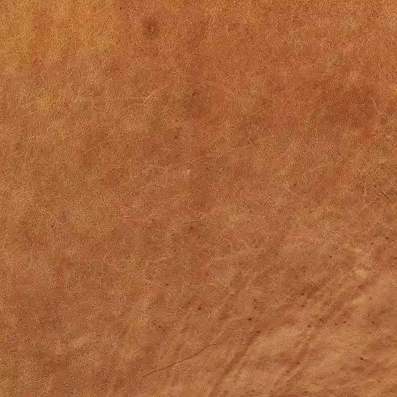 Pufe - pele genuína italiana de flor integral