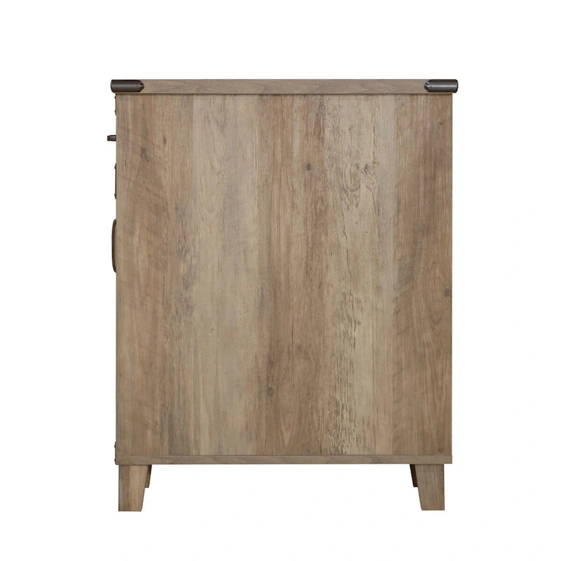 Farmhouse Rustic Oak Executive desk