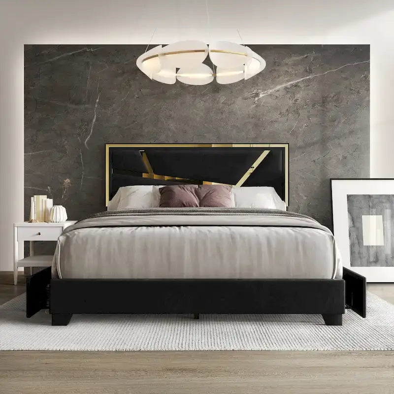 CraftPorch Elegance Platform Bed