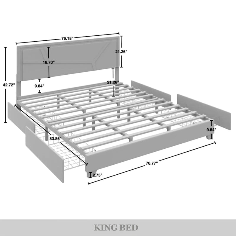 Elegance Platform Bed
