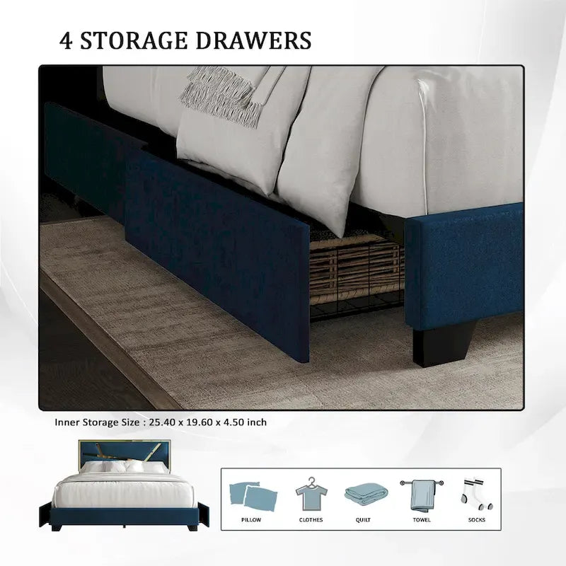 Elegance Platform Bed